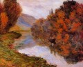 Bote de remos por el Sena en Jeufosse Claude Monet